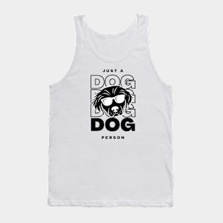 Just a dog person Tank Top